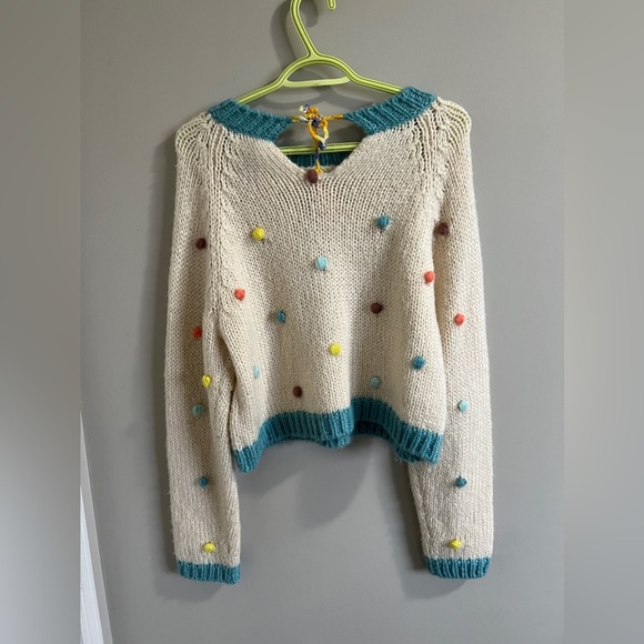Kimchi Blue Candy Pom sweater - Picture 2 of 4